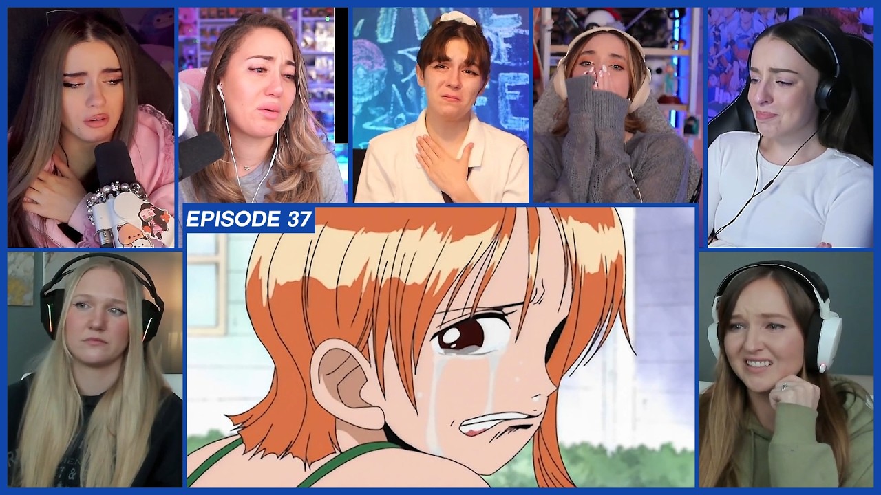 [GIRLS REACT] Nami asks Luffy for help | OP Ep 37 Girls Reaction Mashup | ワンピース