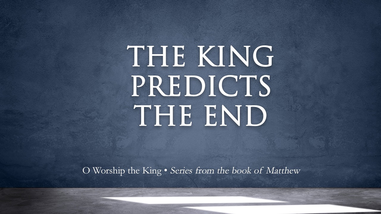 HRCC SUNDAY SERVICE MARCH 1 2026 - THE KING PREDICTS THE END (O Worship the King)