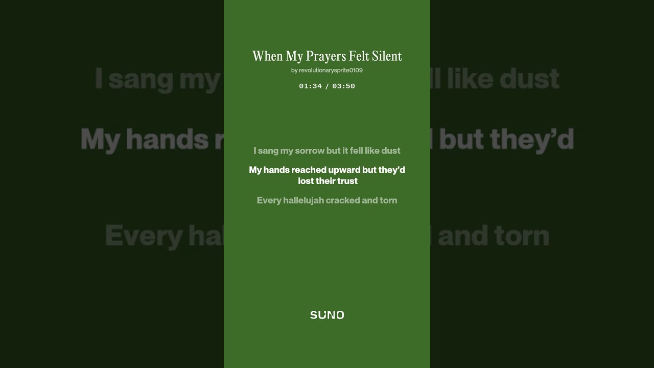 🎵 gospel music 33 When My Prayers Felt Silent