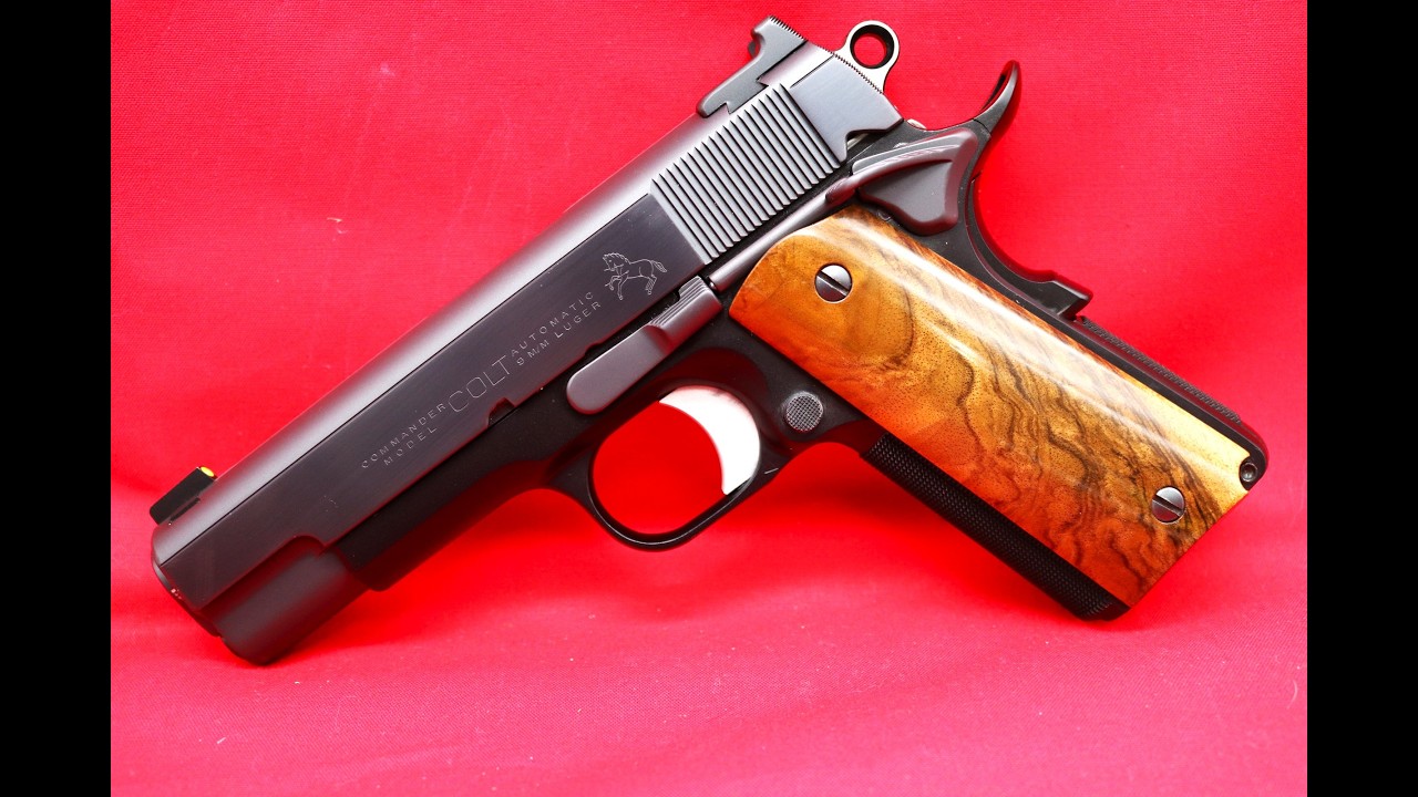 KGB Customs Full House Classic Carry Colt Lightweight Commander -- 9MM