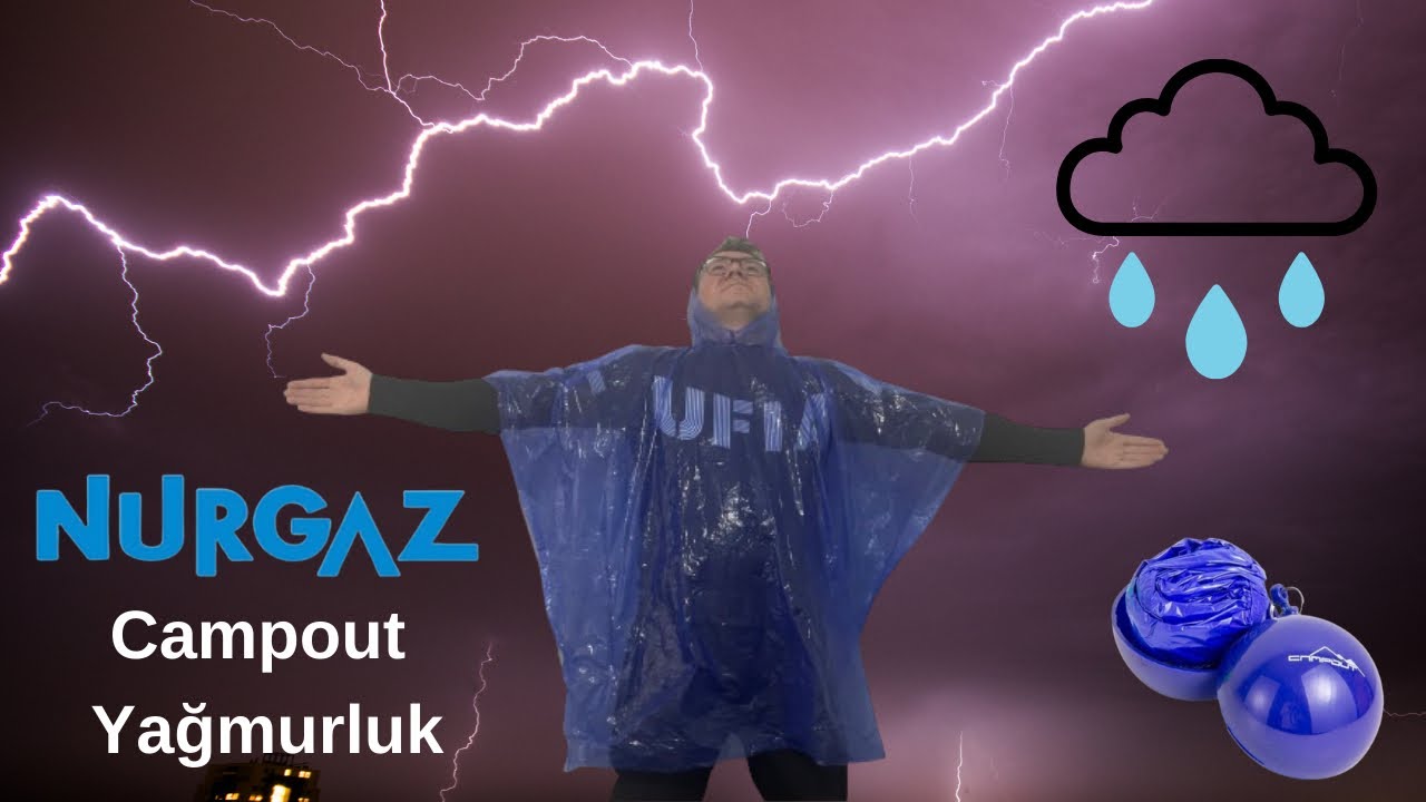 Nurgaz Campout yağmurluk #yağmurluk#yağmur #nurgaz #campout