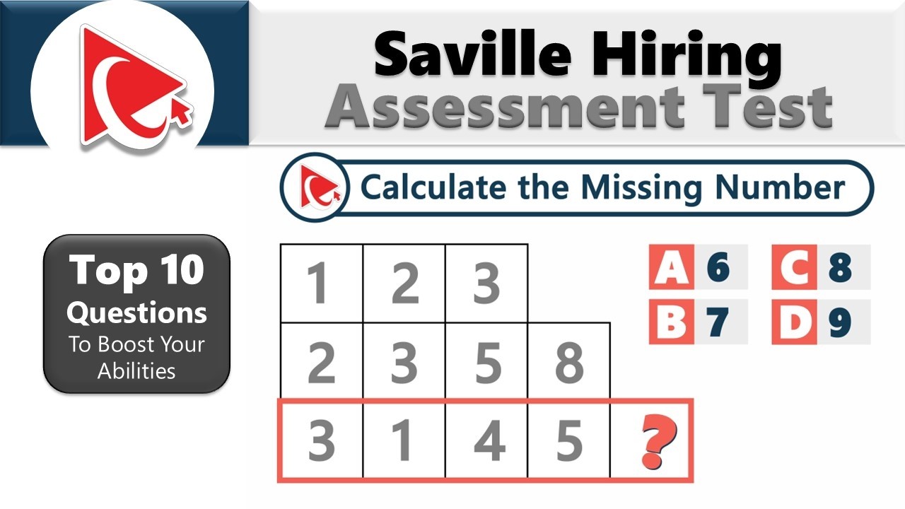 How to Pass SAVILLE ASSESSMENT TEST - Questions and Answers with Solutions