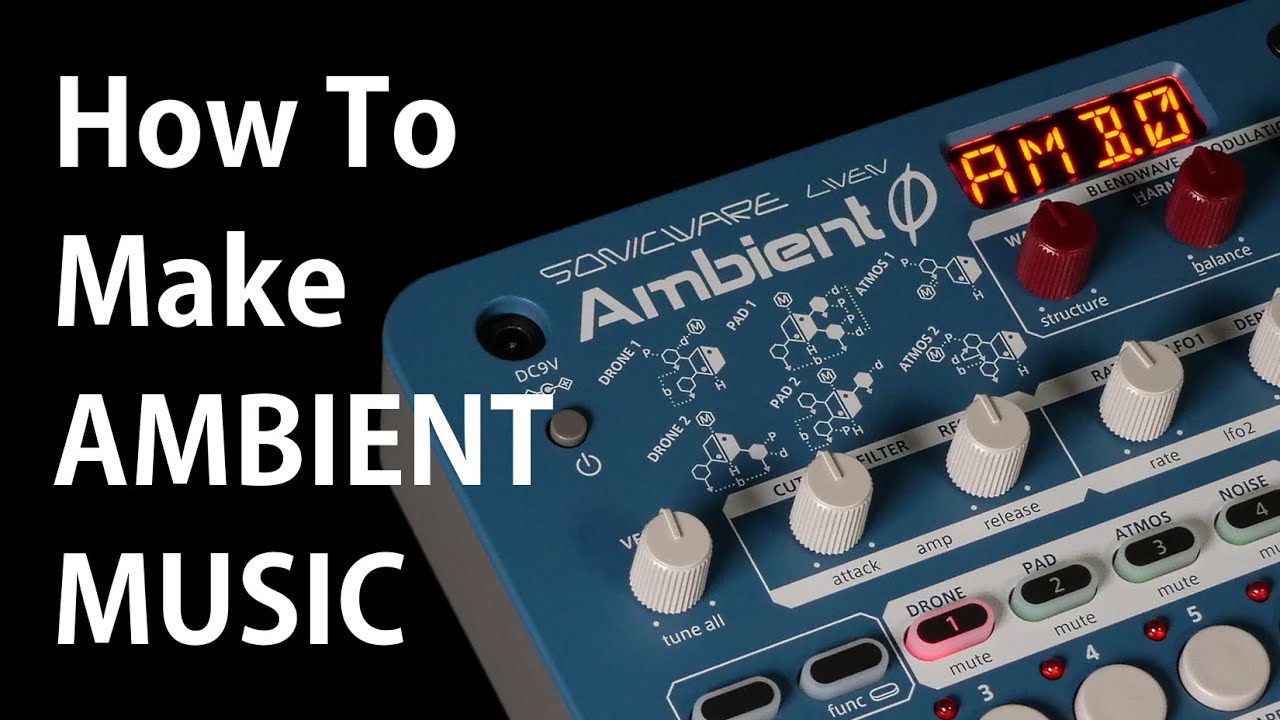 LIVEN Ambient 0を使ったダークアンビエントの作り方【SONICWARE】