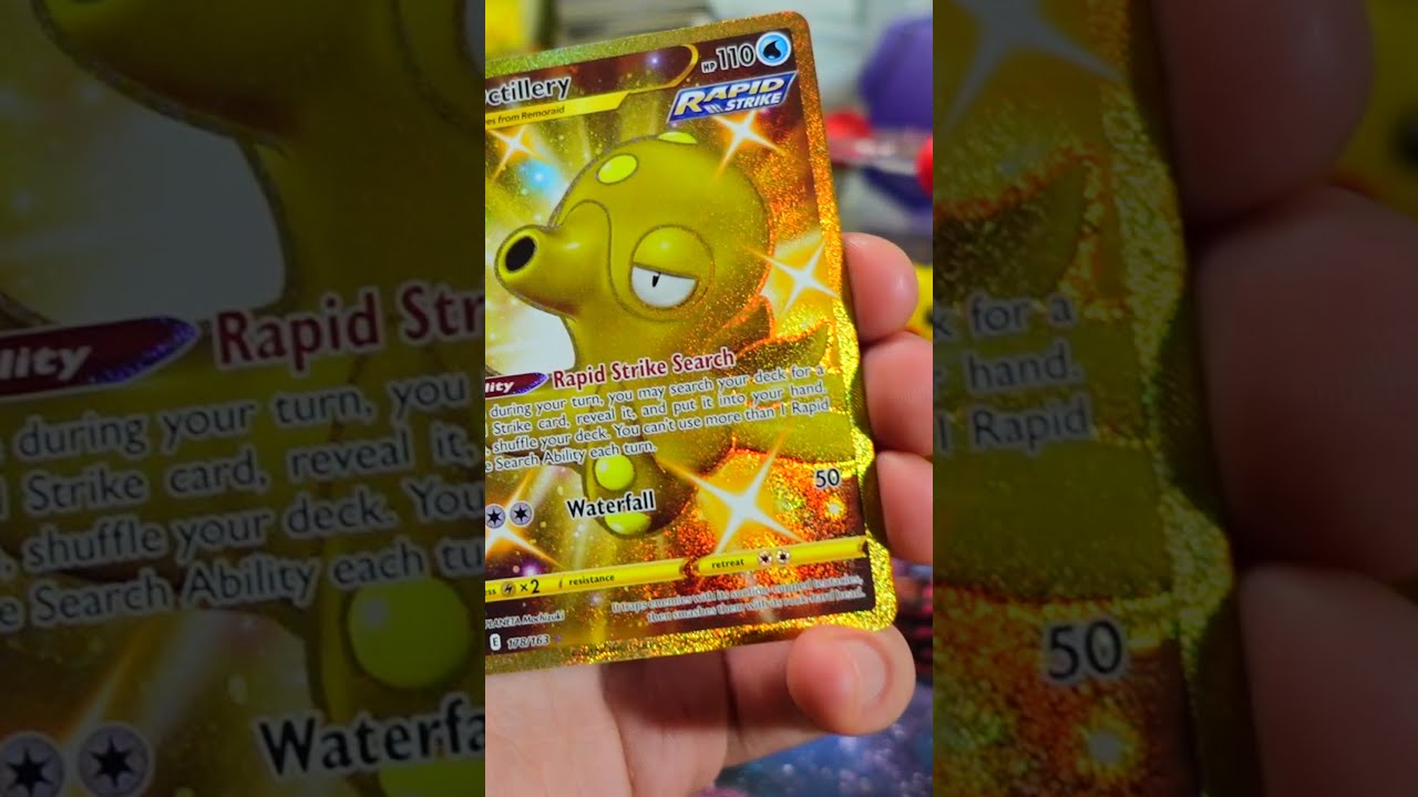 2 GOLD CARDS in 1 ETB! Battle Styles OPENING!! (Part 4) #shorts