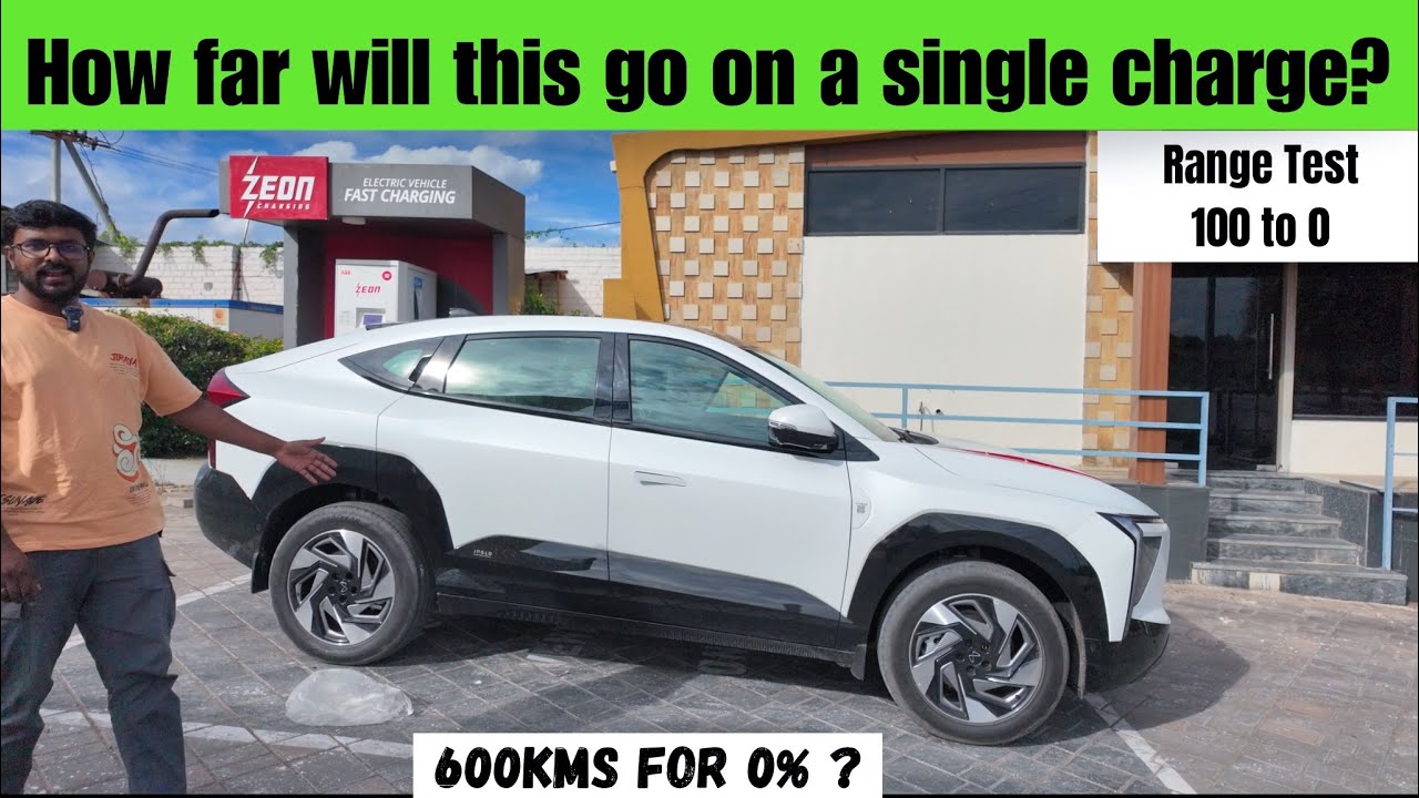 Mahindra BE XEV 9E real world range tested | Tamil | 100 - 0 tested