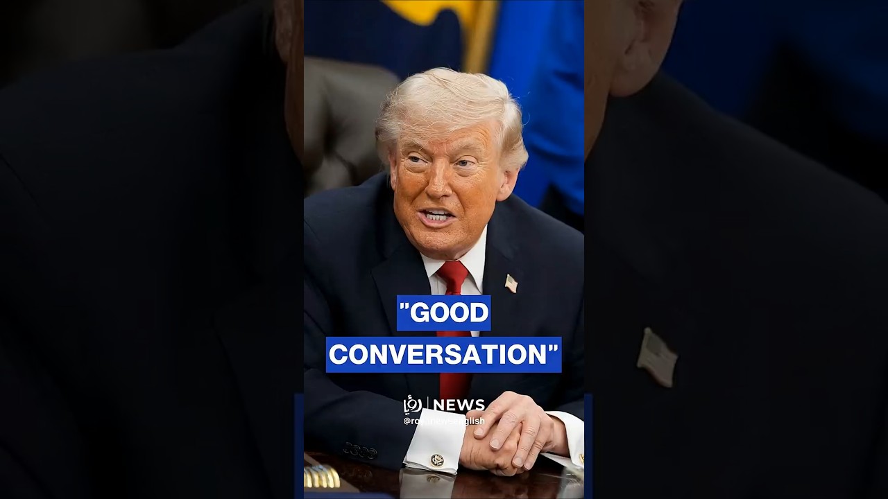 Trump says Putin call on Ukraine, Iran was 'very good'