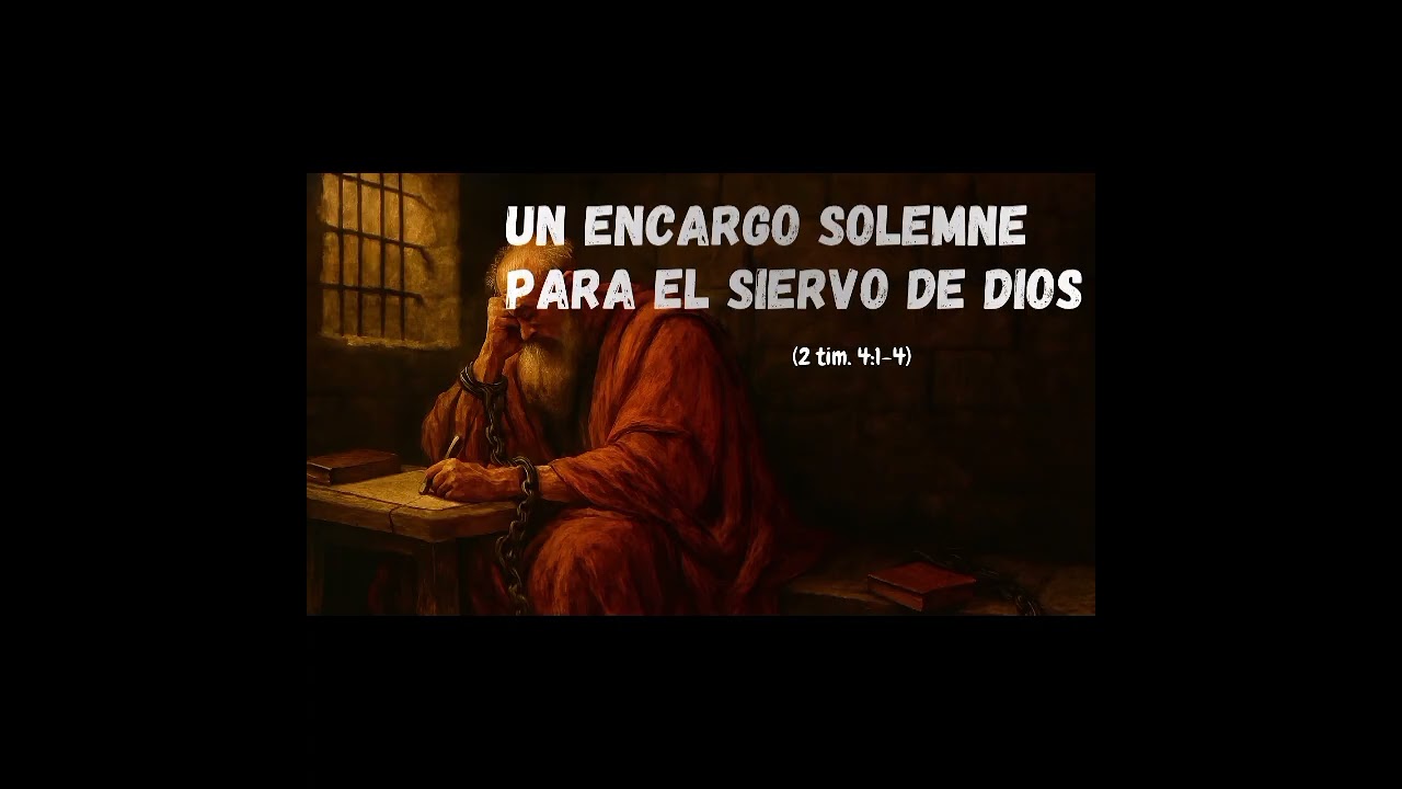 [15] UN ENCARGO SOLEMNE PARA EL SIERVO DE DIOS (2Tim. 4:1-4)