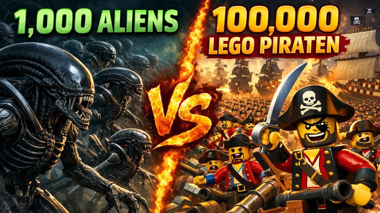 UEBS 2 - 1000 Aliens vs 100000 Lego Piraten