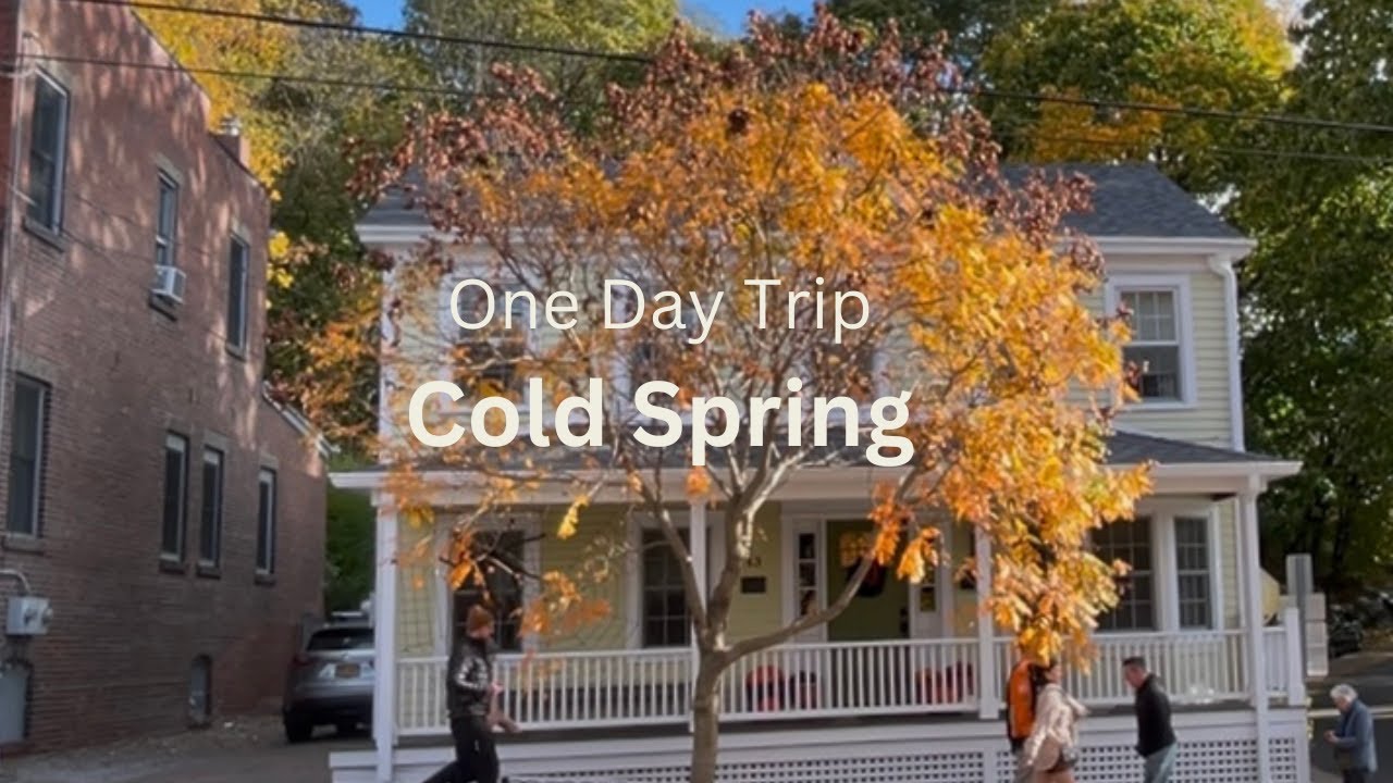 [Vlog] 60代留学生のNY life/日帰り旅行Cold Spring/日々の感情を綴る日記