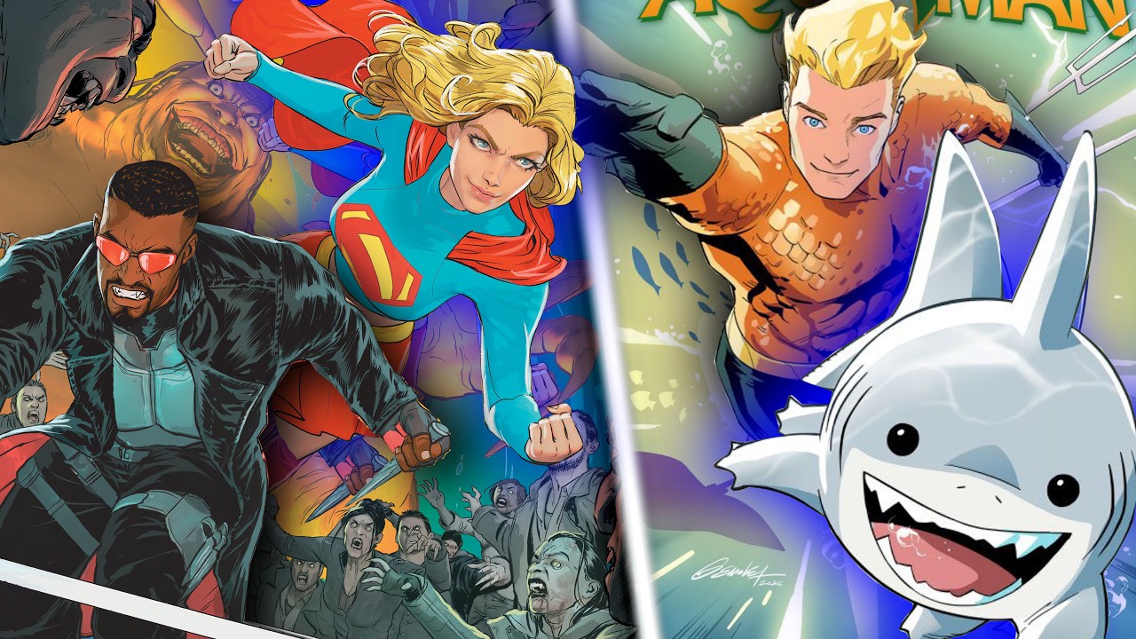 Новые кроссоверы от MARVEL и DC!!