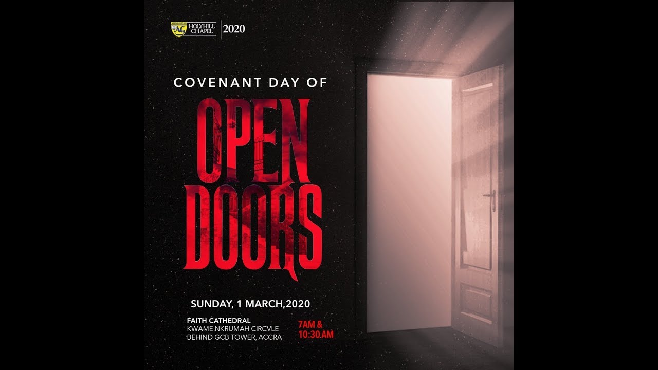 COVENANT DAY OF OPEN DOORS ||  SUNDAY SERVICE  || 1ST MARCH 2020