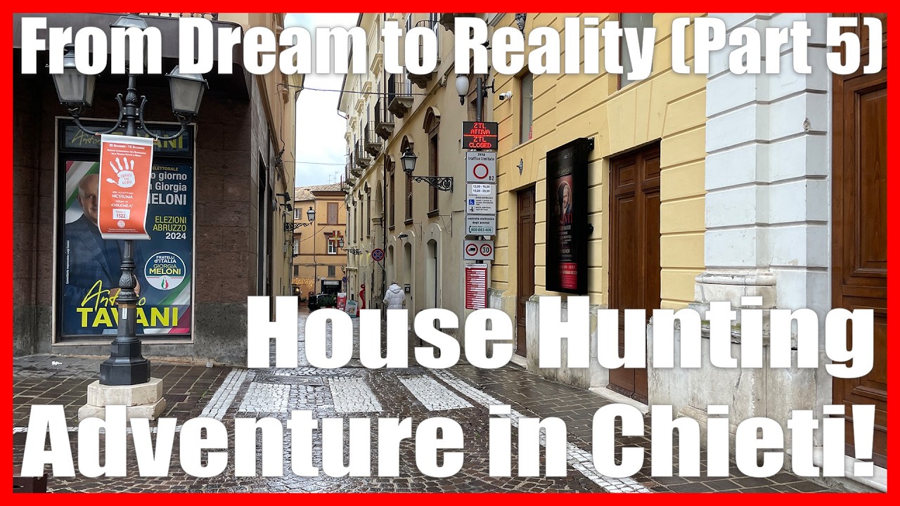 From Dream to Reality: House Hunting Adventure in Chieti!