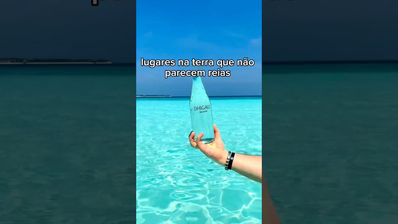 Lugares na terra que n&atilde;o parecem reais #satisfying #videosatisfatorio #vibes