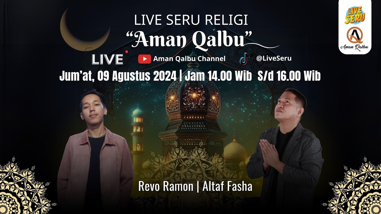 Live Seru Religi Aman Qalbu | 9 Agustus 2024