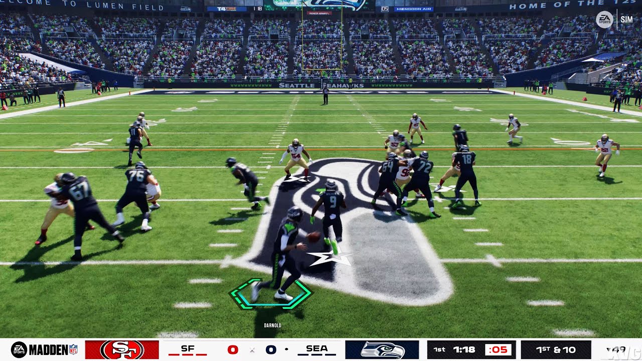 Madden NFL 26 - San Francisco 49ers vs Seattle Seahawks - Gameplay (PS5 UHD) [4K60FPS]