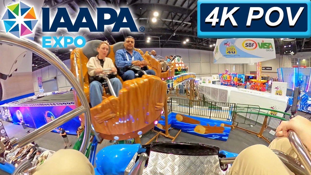 Paul Bunyan's Log Haul- 2025 IAAPA Expo Showfloor SBF Visa Spinner