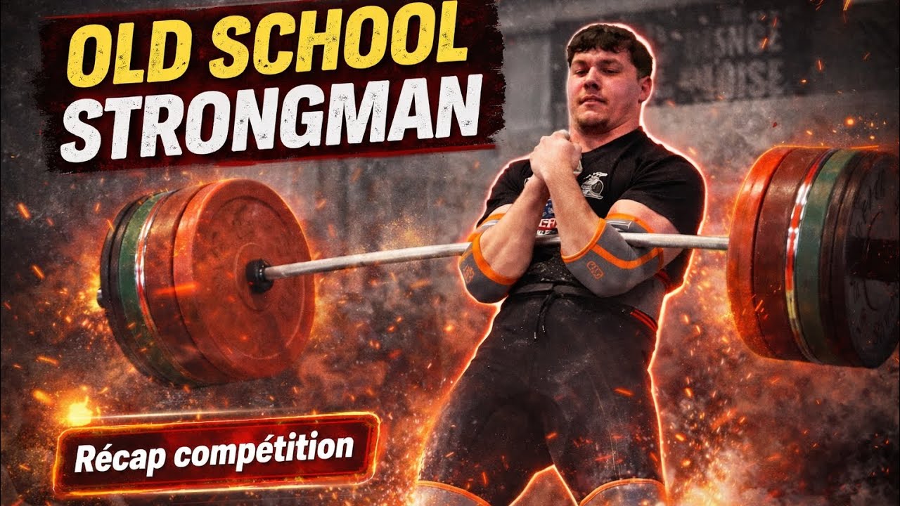 VLOG OLD SCHOOL STRONGMAN 🇫🇷🥇