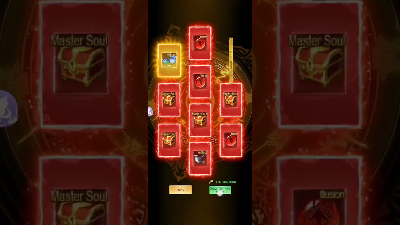 Nevermore: Idle Immortal RPG -Spend 320.000 key in season treasure and get my 5th deities