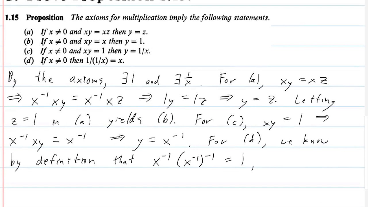 Baby Rudin Chapter 1 Exercise 3