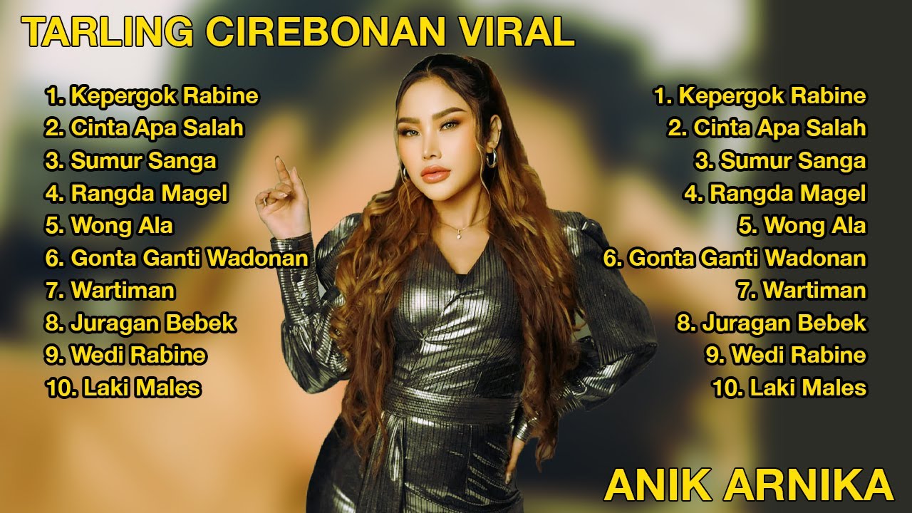 LAGU TARLING TERBARU 2025 ANIK ARNIKA #anikarnika #tarlingmania #tarling #newarnikajaya