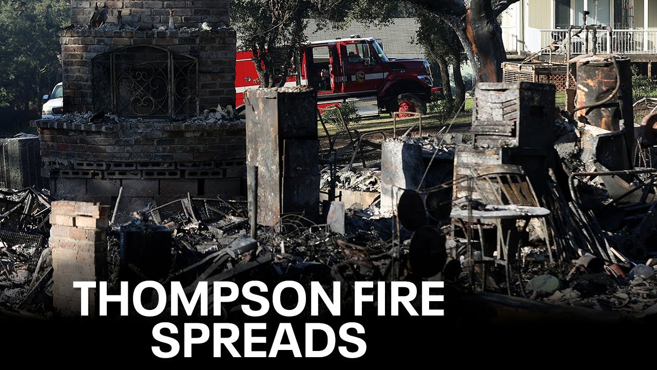 Thompson Fire: Dangerous heat poses challenge for firefighters | KTVU
