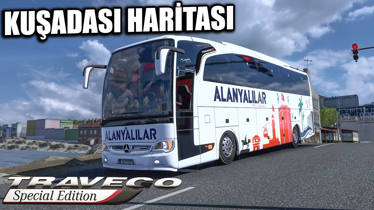 TERMİNAL İÇİNDE TRAFİK // KUŞADASI HARİTASINDA TRAVEGO İLE GEZİYORUZ !!