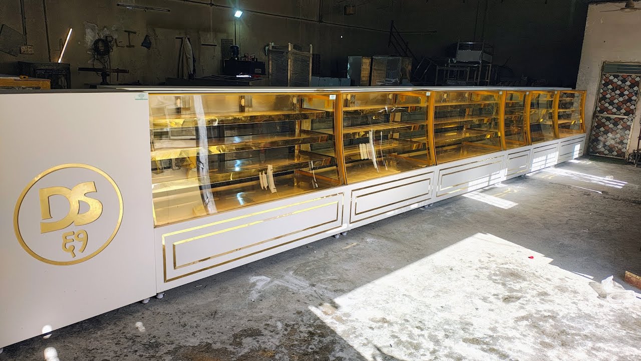 Sweet Display Counter for Sweets shop ||Manufacturing From 👉 DELHI KITCHEN SYSTEM COMPANY||
