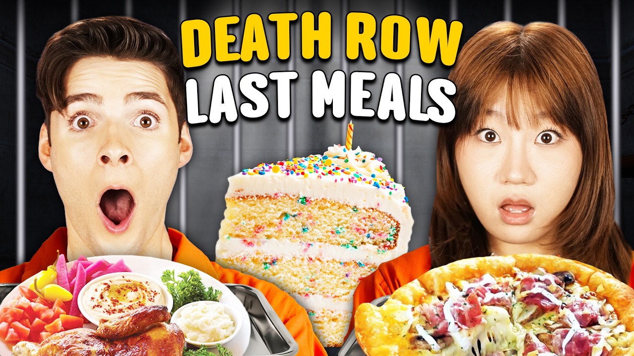 Trying OUR Death Row Last Meals | ReactCAST