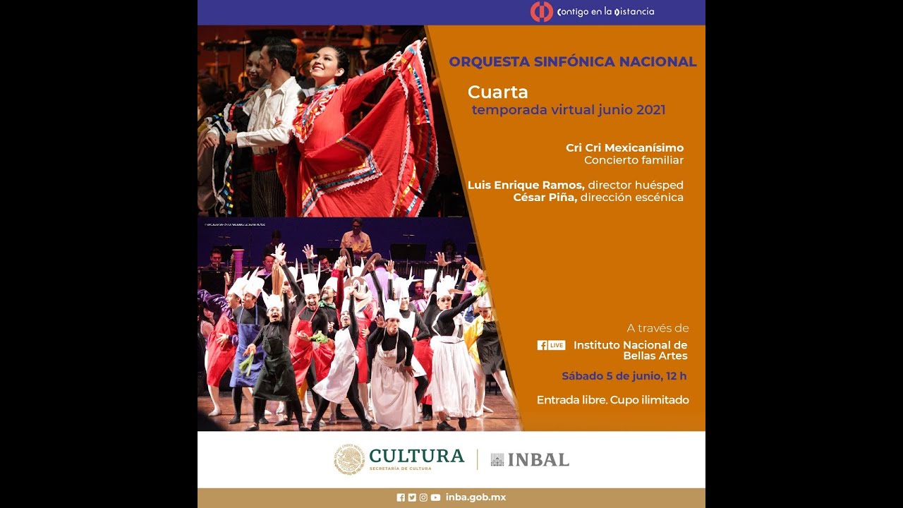 Concierto familia Cri Cri mexicanísimo