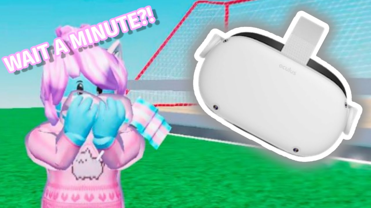 Roblox BUT I'M *IN* IN THE GAME ~ Roblox Mic Up (IN VR)