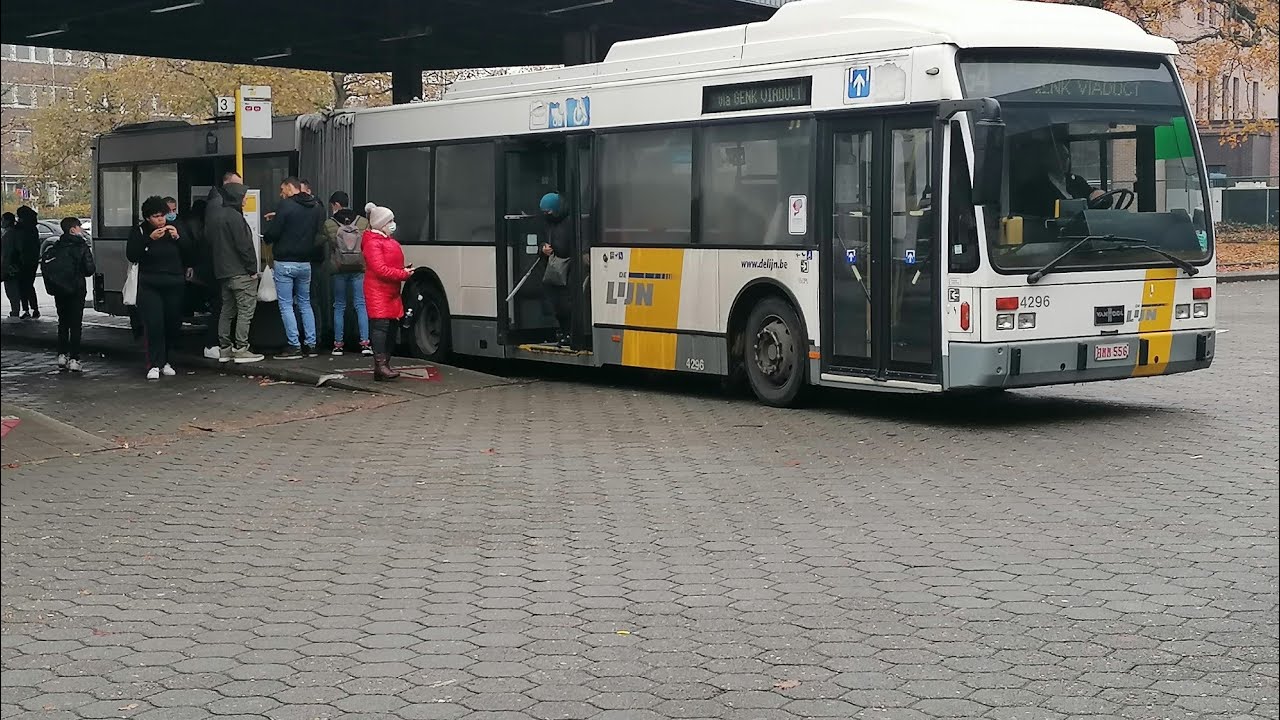 Het bus vervoer in Genk 17-11-2021