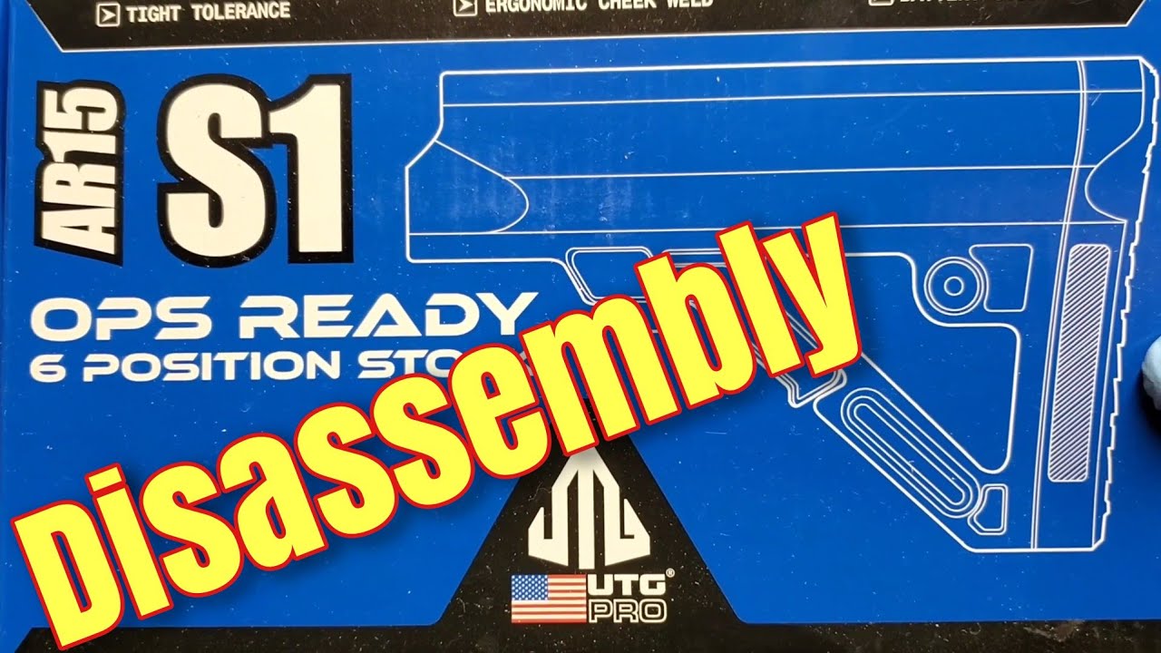UTG S1 Optics ready stock disassembly #cerakote #duracoat #painting