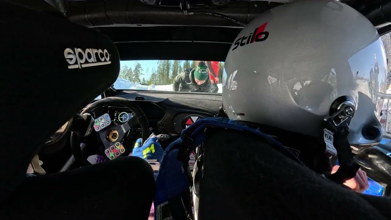 Flatout Rally Östersund 2026 SS5 Avåkning Kalle Gustafsson