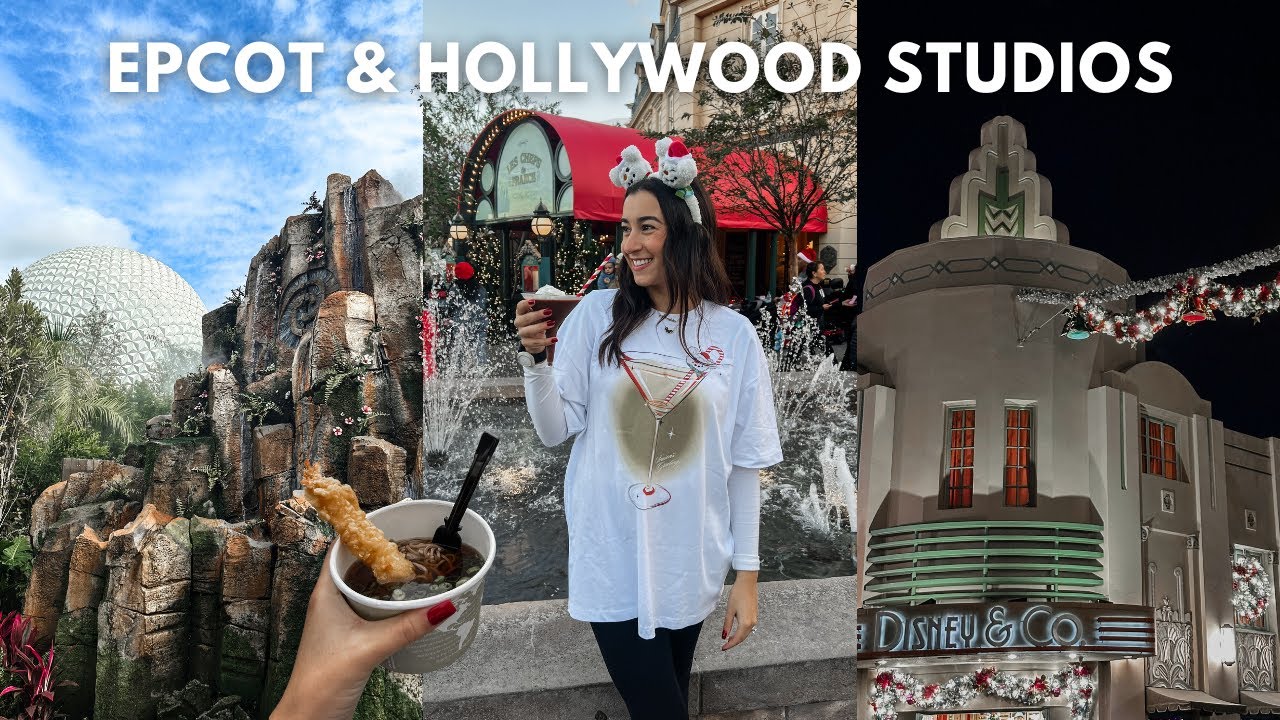 DISNEY WORLD VLOG - Epcot, Soarin, Guardians, Hollywood Studios, Tower of Terror, Fantasmic & more!