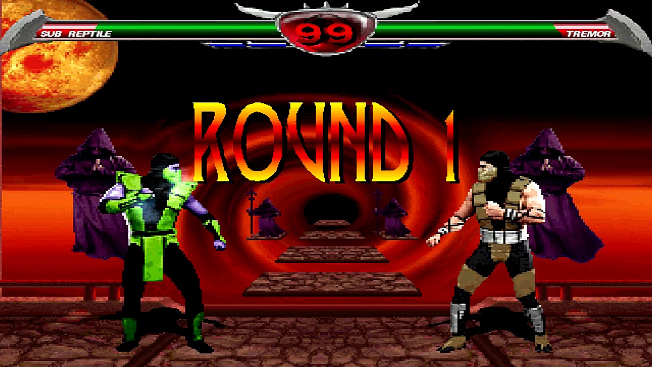 Mortal Kombat Chaotic - Sub-Reptile playthrough