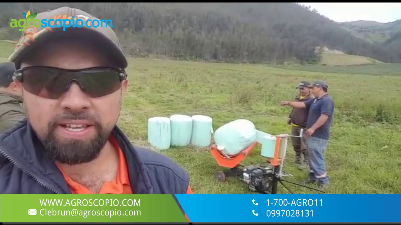 KIT DE HENOLAJE PEQUENO ZEPPELIN TINAZ AGROSCOPIO.COM