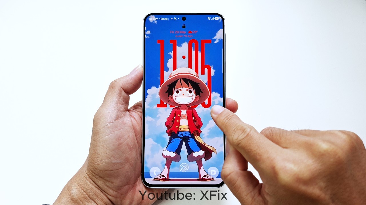 Setup DEPTH EFFECT CLOCK on Samsung One UI 8.5