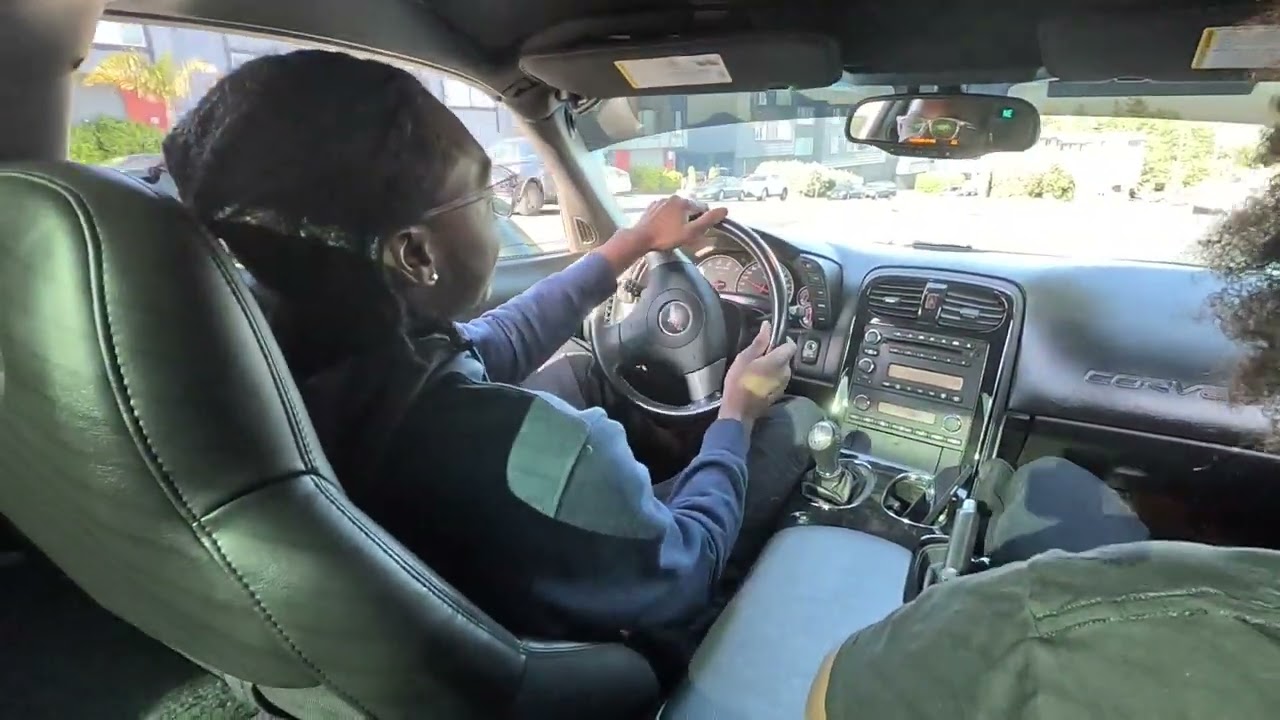 Straight piped C6 Corvette Ride along(Commentary)