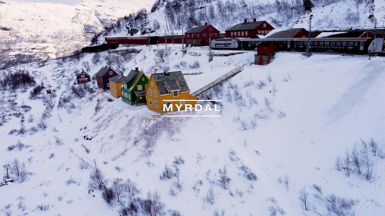Myrdal, Norway - Cinematic Drone video (4K)