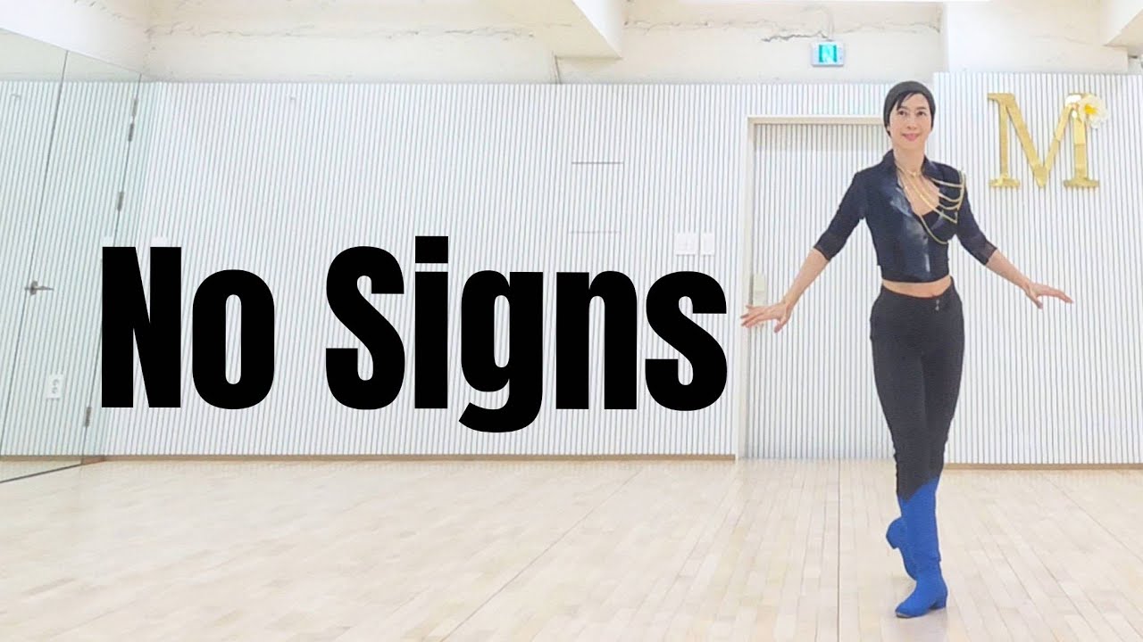 No Signs LINEDANCE/중급라인댄스 Choreo Ria Vos/성신여대입구6번출구 010-5469-9632 민정희 라인댄스배우는곳 민라인댄스코리아 