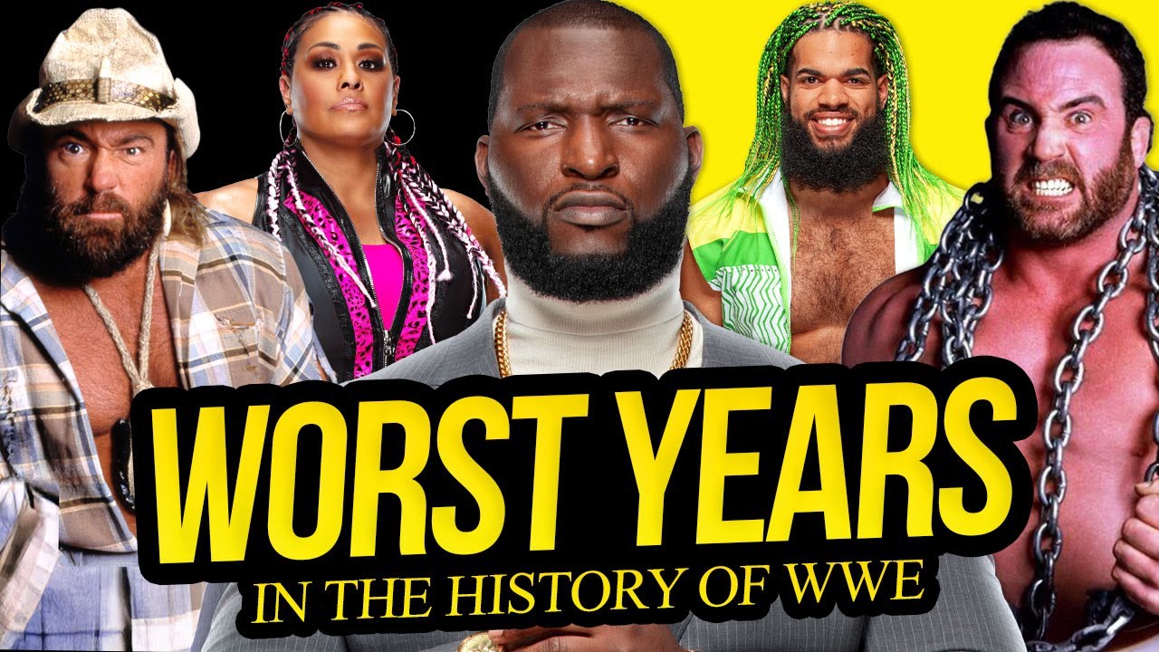10 WORST Years in WWE History!