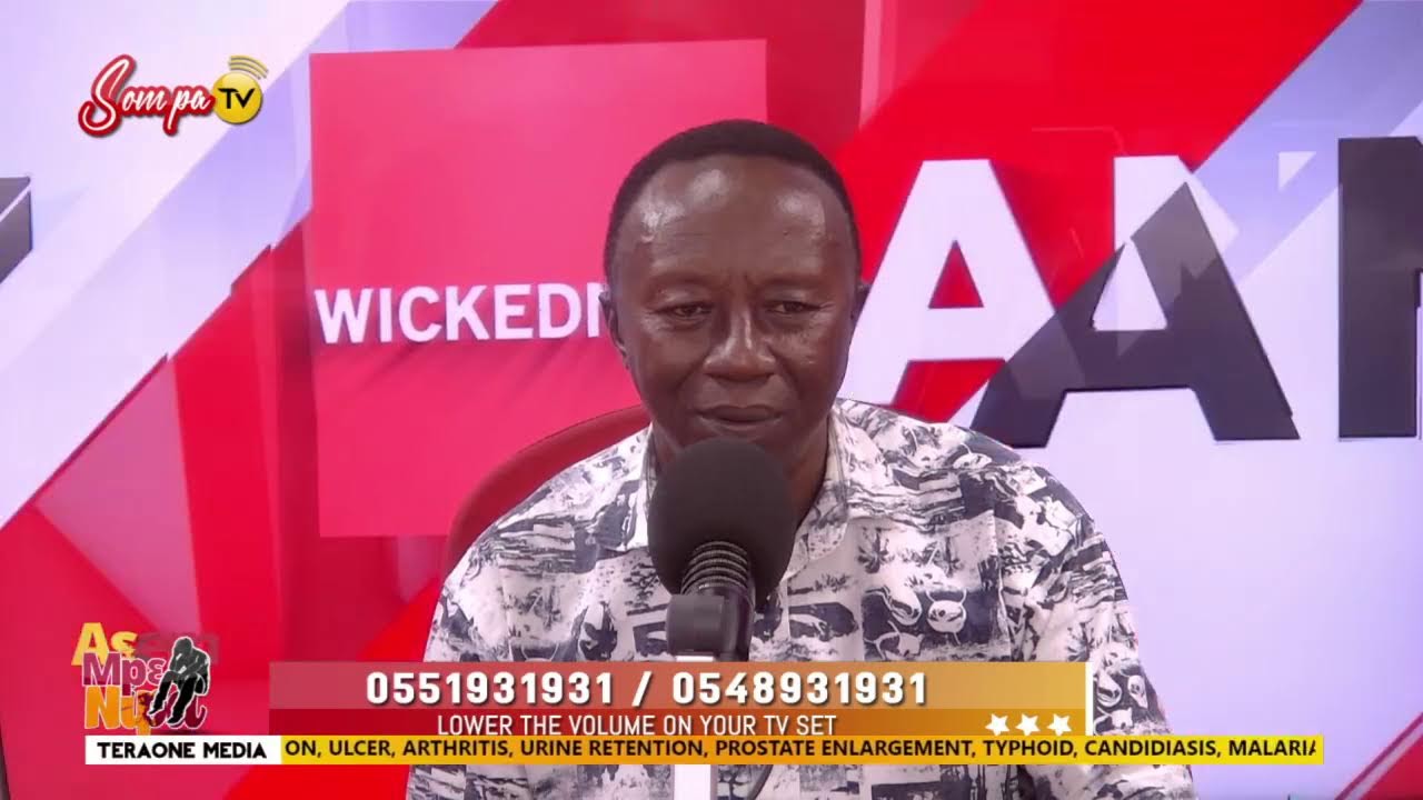 ASEM MPE NIPA WITH MMRANTEHENE ON SOMPA TV/FM (14-7-22)