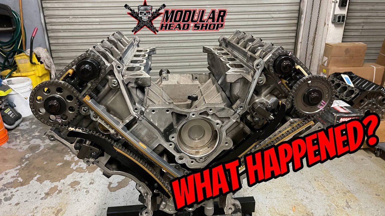 Shelby GT500 Built 5.8L Engine Teardown - What went Wrong?