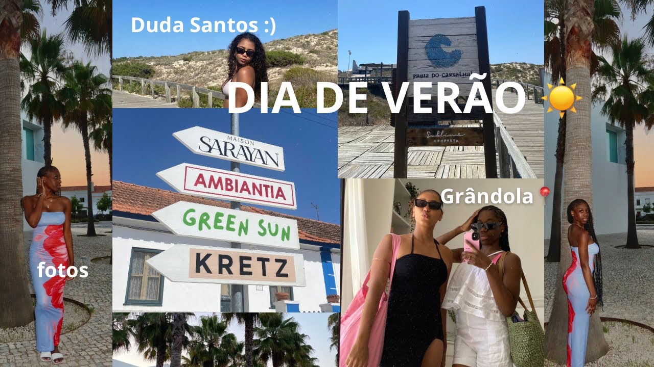 VLOG : DIAS DE VERÃO COM A MINHA AMIGA INFLUENCER ( Duda Santos ) 🤍☀️