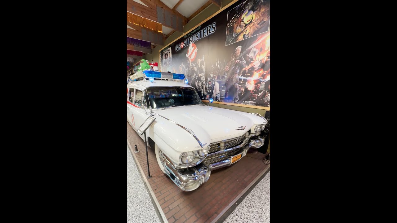 The Ghostbusters Ecto 1 Origin, History, Fun Facts and more at Volo Museum!