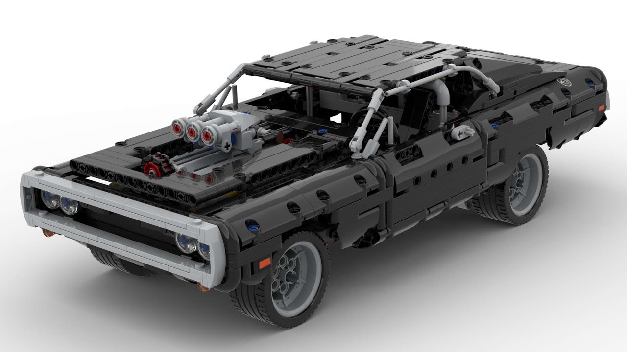 Lego 42111 Dom's Dodge Charger Speed Build Studio Bricklink LDD by PLegoBB