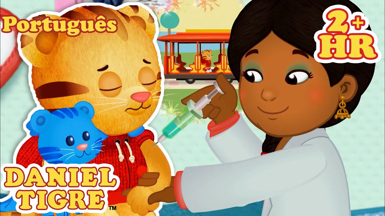 Quando você está com medo de tomar uma injeção (Episódios completos) Daniel Tigre em Português