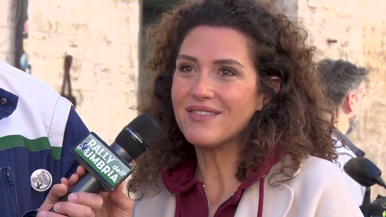 Rally dell'Umbria 2023: l'Assessore Clara Pastorelli da il via alla manifestazione