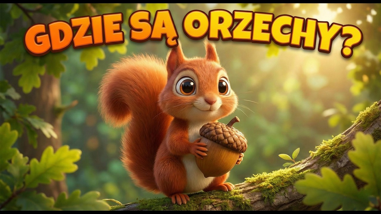 WIEWIÓRKI. Ciekawostki o Wiewiórkach. Film dla dzieci. 
