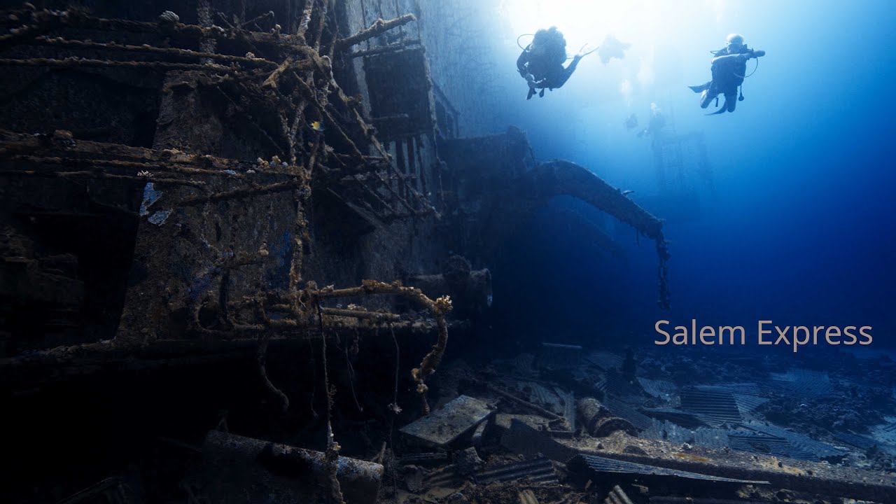 Salem Express | 4k | Wreck diving, Egypt.